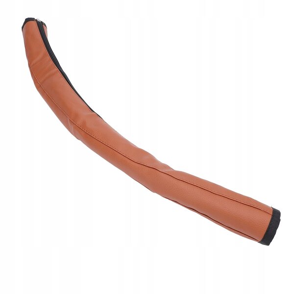 Set 4 coperture universali in pelle PU per maniglia passeggino 52x12 cm