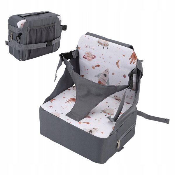 Sedia rialzata portatile impermeabile per bambini, comoda e sicura