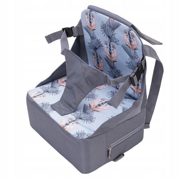 Sedia da viaggio pieghevole impermeabile con rialzo per bambini, comfort e sicurezza