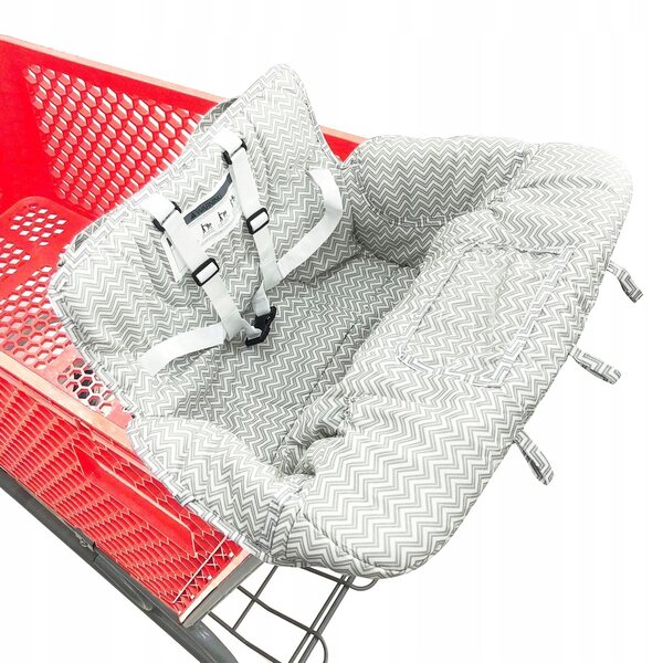 2-in-1-Multifunktionskissen für Babyschale und Trolley, Sicherheit und Komfort