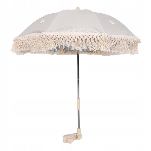 Parasol da giardino per bambini con frange resistente ai raggi solari 43 cm