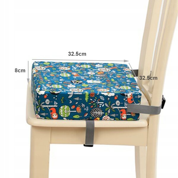 Seggiolino rialzato per la sala da pranzo dei bambini, comfort e sicurezza
