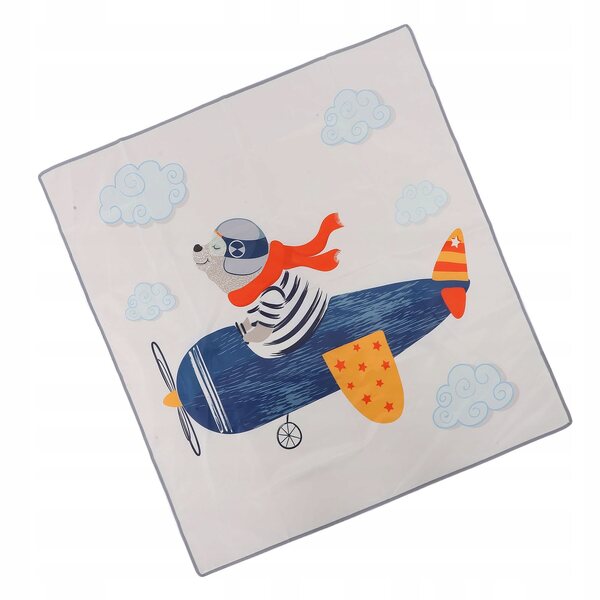 Tappetino antispruzzo impermeabile per sedia per bambini, senza BPA e PVC