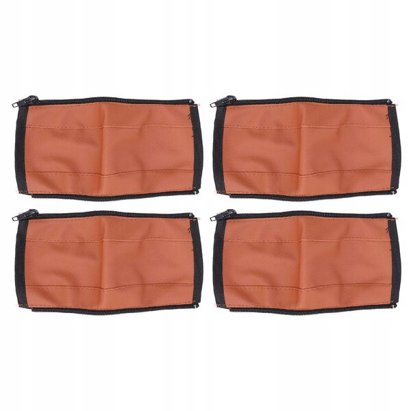 Set mit 4 universellen Lenkerüberzügen aus PU-Leder für Kinderwagen