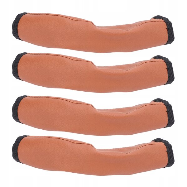 Set mit 4 universellen Lenkerüberzügen aus PU-Leder für Kinderwagen