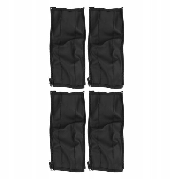 Set mit 4 PU-Lederbezügen für universelle Kinderwagengriffe, Schutz und Design