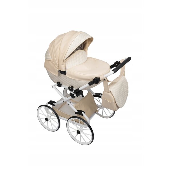 Marsupio per bambole con copertina cuscino e fiocco in cotone Jackmar