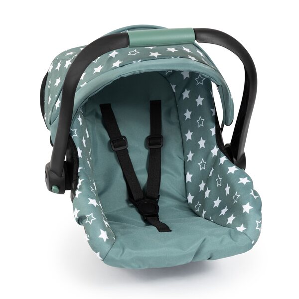 Fotelik Auto per Bambole Bayer Design Deluxe fino a 46 cm con Protezione Solare