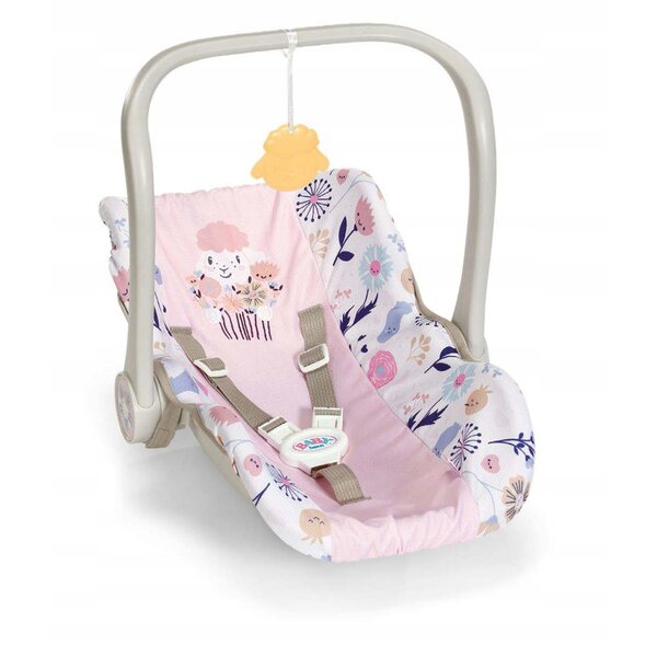 Baby Born Floral Babytrage für Puppen 36–43 cm, aus Kunststoff und Stoff