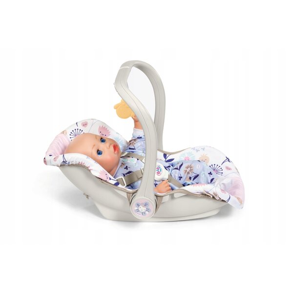 Baby Born Floral Babytrage für Puppen 36–43 cm, aus Kunststoff und Stoff