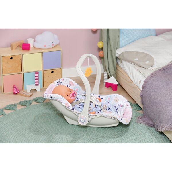 Baby Born Floral Babytrage für Puppen 36–43 cm, aus Kunststoff und Stoff