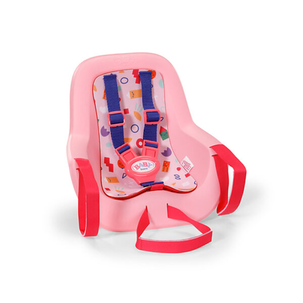 BABY born Fahrradsitz mit Muster – ein Accessoire für aktive Kinder