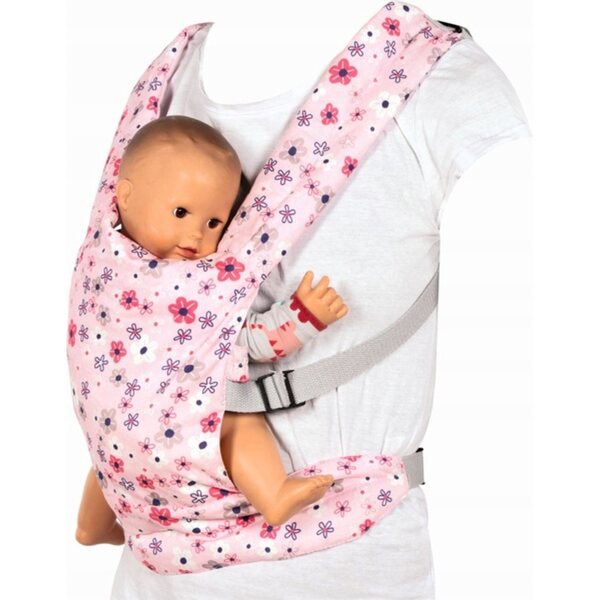 Goki Flower Puppenhalter, verstellbar, für Kinder ab 3 Jahren, bequem und lustig
