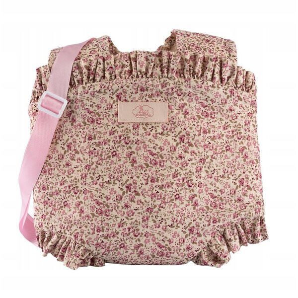 Martina Asi 3712005 rosa Puppenhalter mit Rüschen, für Puppen 30-46 cm