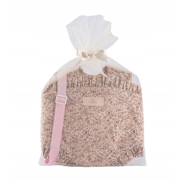 Martina Asi 3712005 rosa Puppenhalter mit Rüschen, für Puppen 30-46 cm