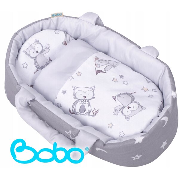 Marsupio BOBO per bambole fino a 35 cm con biancheria da letto - Sicuro e certificato