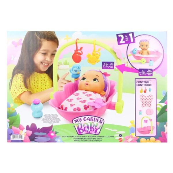 My Garden Baby. HBH46 Wanienka łóżeczko 2w1