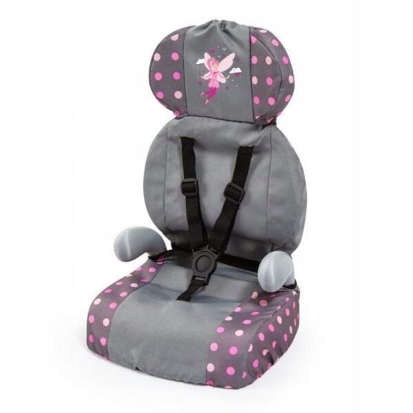 Fotelik Auto per Bambole Bayer Design Deluxe Grigio per Bambini 3+