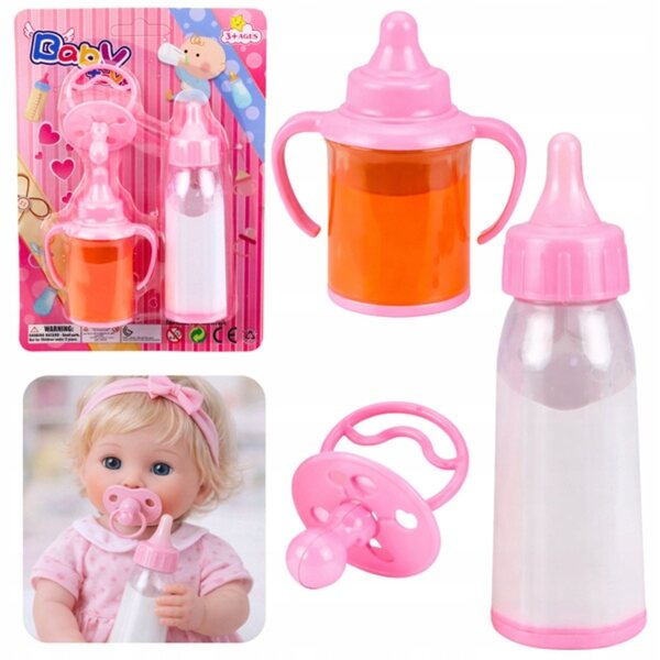 Magiche Bottiglie per Bambole - Set Giocattoli per Bambini da 3 Anni in Su