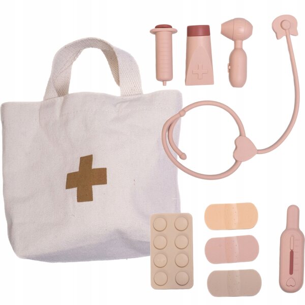 Medizinisches Taschenset mit Zubehör für Antonio Juan Dolls 92328 – Lernspiel für Kinder ab 3 Jahren