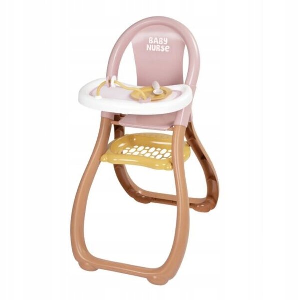 Seggiolino alto Smoby Baby Nurse per bambole fino a 42 cm con accessori