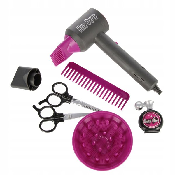Friseurset für Kinder mit Mega Creative Sound Haartrockner