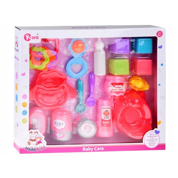 Set Accessori per Bambola Bobas con Vasino e Blocchi in Plastica - Jokomisiada