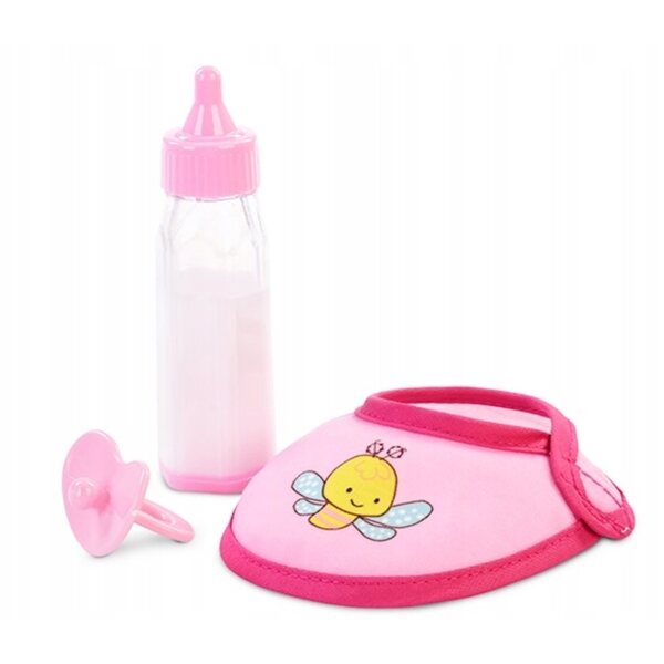 Natalia Puppenpflegeset mit Zauberflasche, Schnuller und Lätzchen