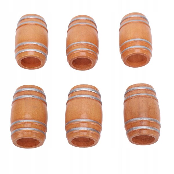 Miniature botti di legno vintage per decorazione casa delle bambole