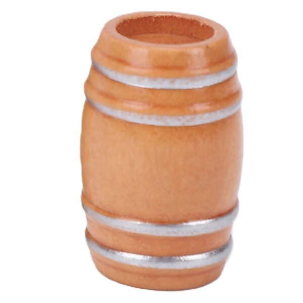 Miniature botti di legno vintage per decorazione casa delle bambole