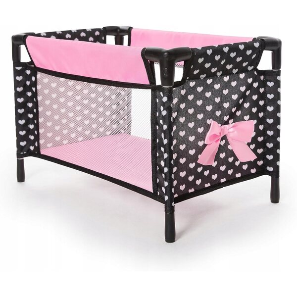 Grande set di accessori per bambole con letto, sedia, borsa e copertina