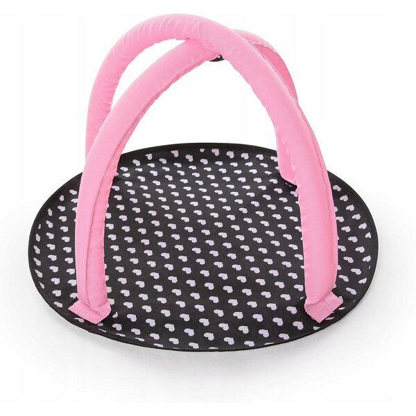 Grande set di accessori per bambole con letto, sedia, borsa e copertina