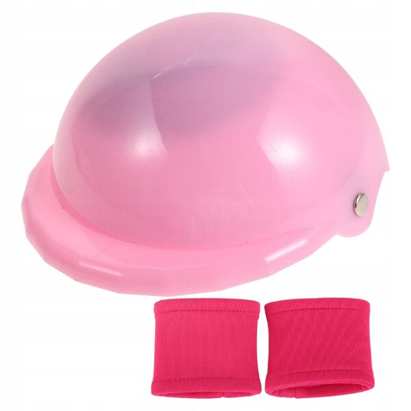 Schutzset mit Helm und Knieschützern für 18-Zoll-Puppen