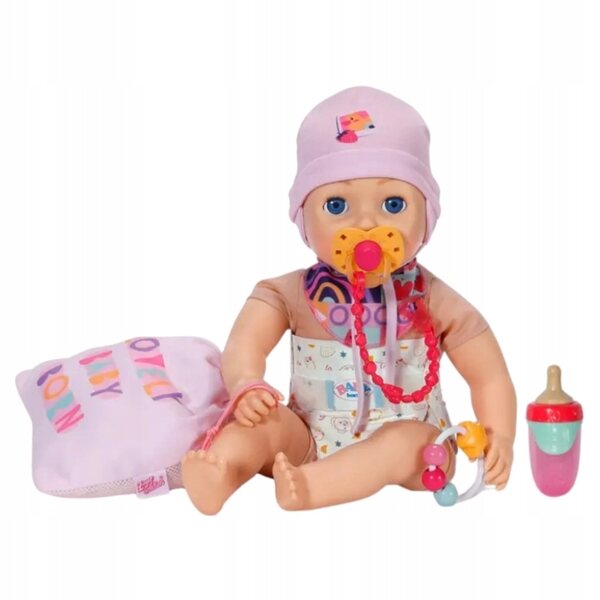 Baby Born Zubehörset für Neugeborene für 43 cm große Puppen – Pflege und kreatives Spielen