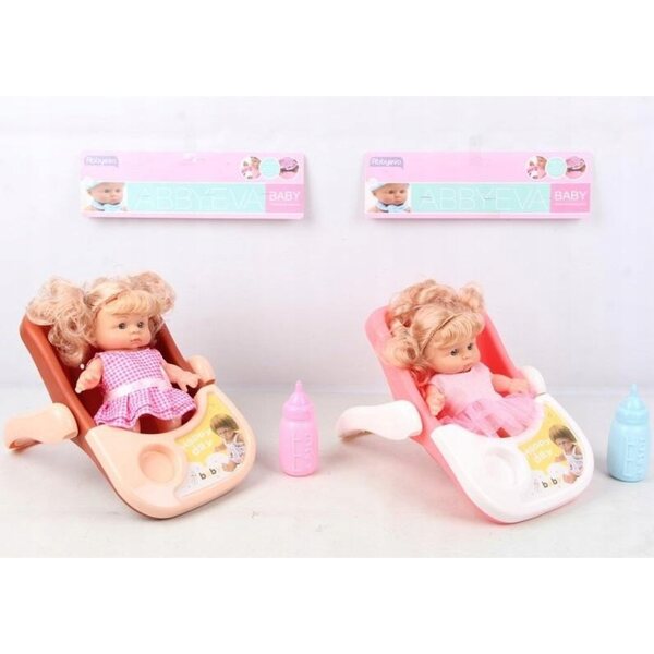 TRIFOX Pinkelpuppe in der Babytrage – Spielzeug für Mädchen ab 7 Jahren