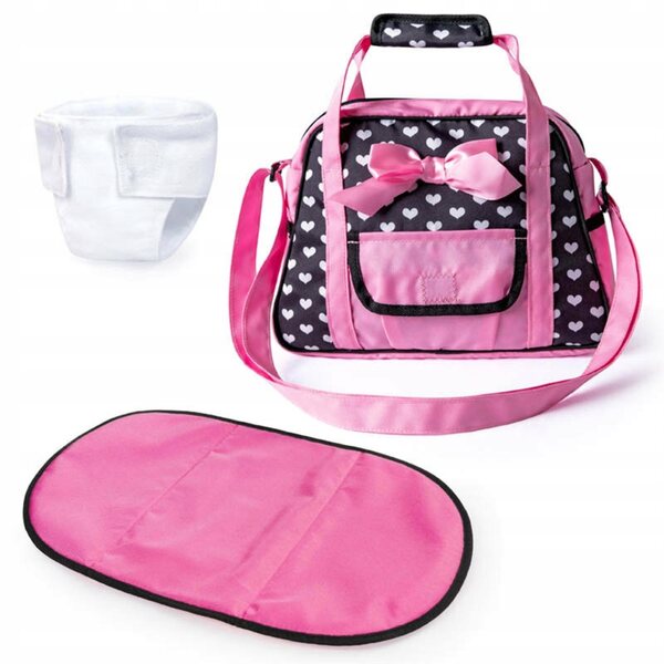 Bayer Design Windeltorf mit Zubehör für Puppen 27x7x20 cm
