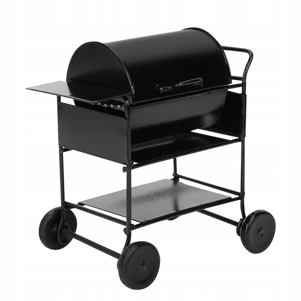 1/12 Puppenhaus-Mini-Grillbanner aus ungiftigem Eisen
