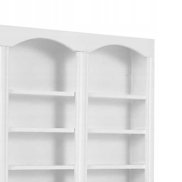 Mini libreria in legno 1:12 per casa delle bambole, accessorio decorativo e funzionale