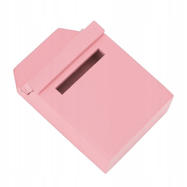 Mini decorazione casetta per bambole 1:12 con colorata cassetta postale in legno