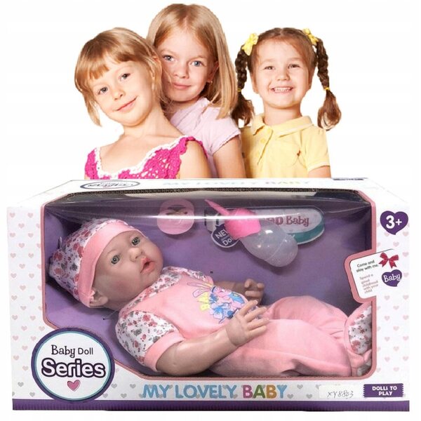 TRIFOX Babypuppe mit Zubehör – Set für Mädchen ab 3 Jahren