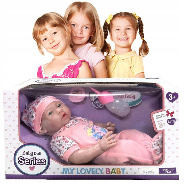 TRIFOX Babypuppe mit Zubehör – Set für Mädchen ab 3 Jahren