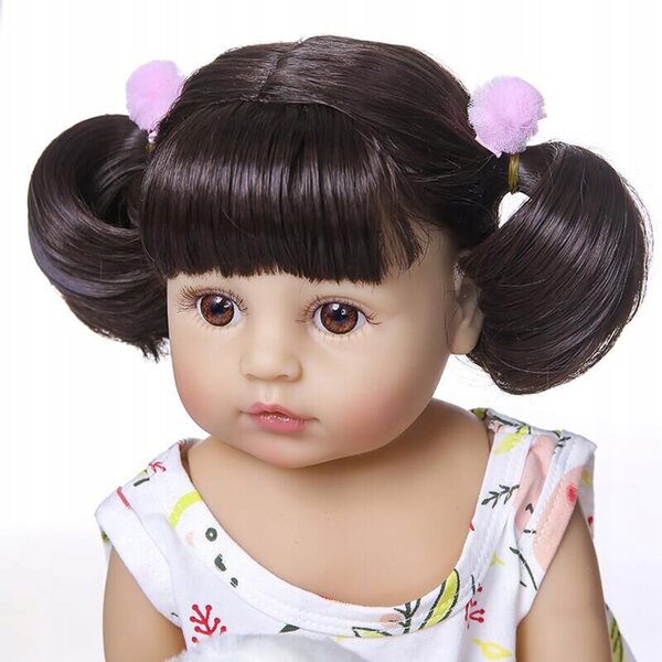 Decdeal 22 Zoll realistische Ganzkörper-Silikon-Rebornpuppe