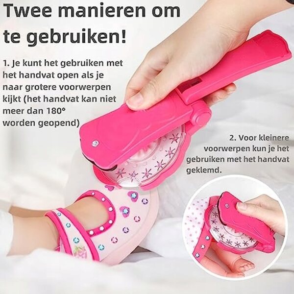 Set mit 180 glänzenden Frisurensteinen für Mädchen
