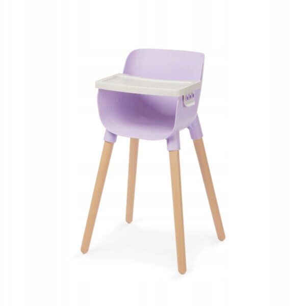 LullaBaby Set Accessori per Bambole con Seggiolone, Lettino e Passeggino Lila