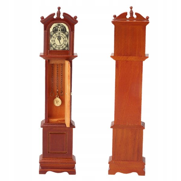 1:12 Puppenhaus Miniatur Vintage Standuhr