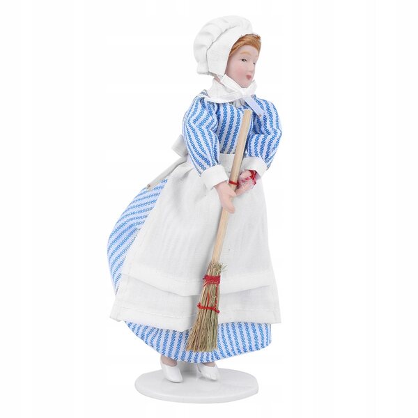 Miniatura Porcellana Casa delle Bambole 1:12 Modello Artigianale Decorativo