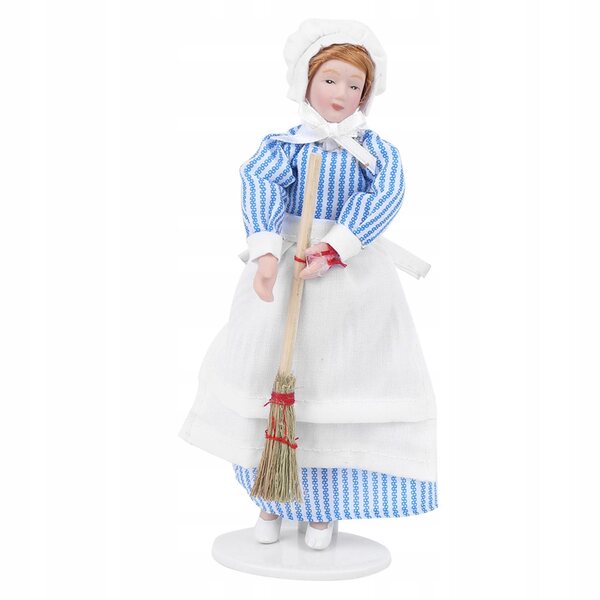 Miniatura Porcellana Casa delle Bambole 1:12 Modello Artigianale Decorativo
