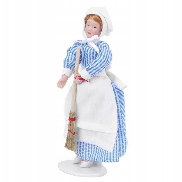 Miniatura Porcellana Casa delle Bambole 1:12 Modello Artigianale Decorativo