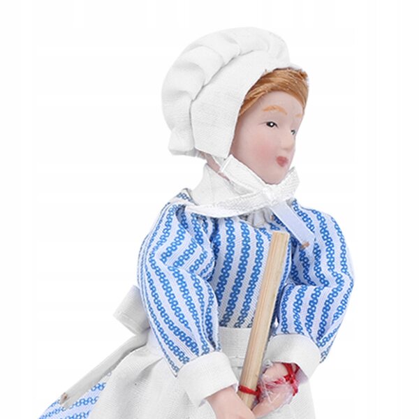 Miniatura Porcellana Casa delle Bambole 1:12 Modello Artigianale Decorativo