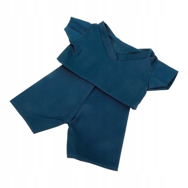 Modisches blaues Kleidungsset für Puppen und Teddybären, weiches und angenehmes Material